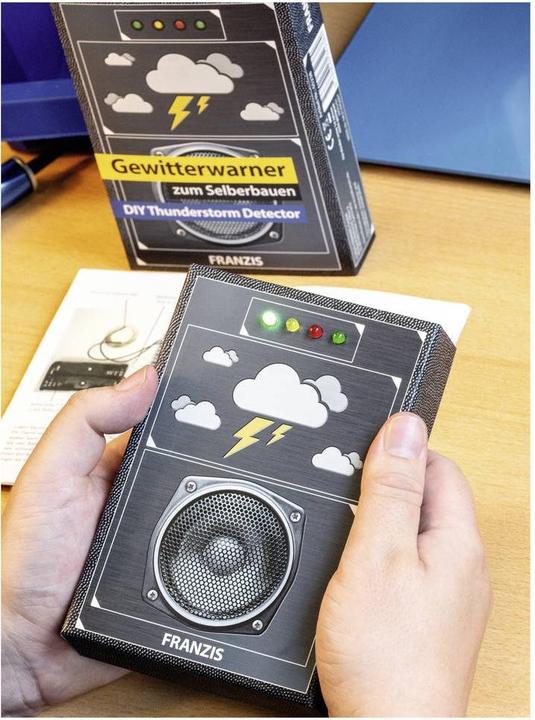 Productafbeelding Franzis Doe-het-zelf onweer alarm