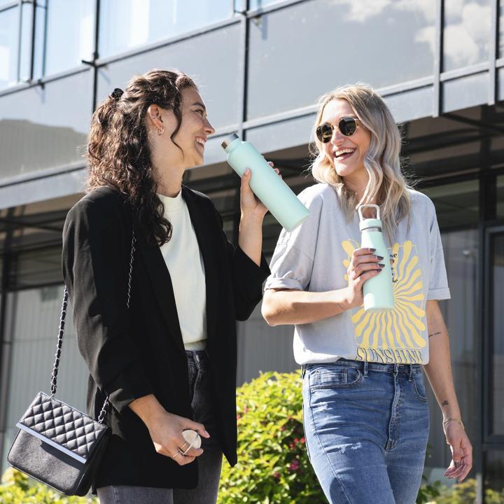 Actual product image Xavax Insulated bottle, 750 ml, lid with handle, pastel blue (0.75 l)
