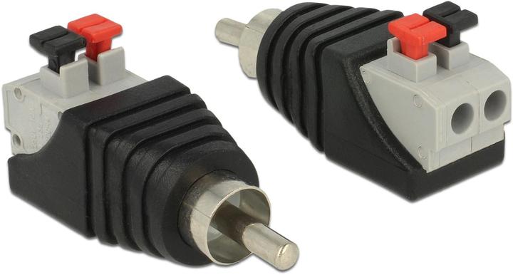 Delock Terminalblock RCA Stecker (Klinkenadapter)