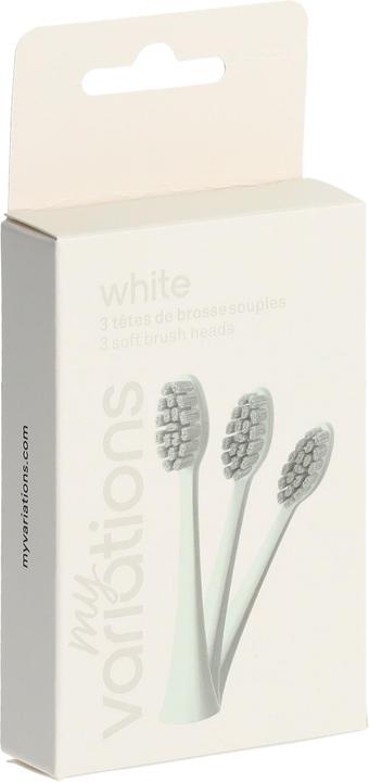 Produktbild My Variations Ersatzkopf-Set white (3x)
