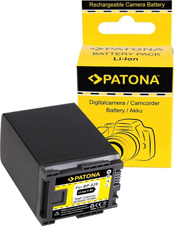 Patona Canon BP-828 (Camera battery)