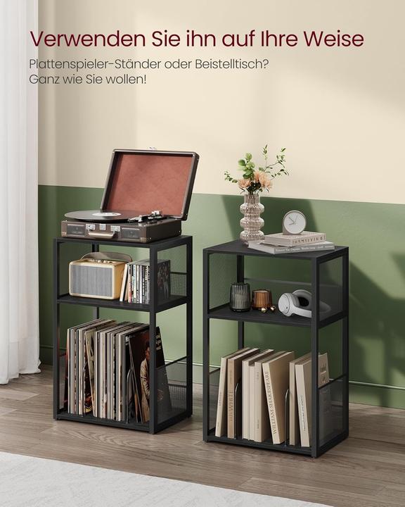 Actual product image Vasagle Regal für Plattenspieler und Schallplatten (Plates)