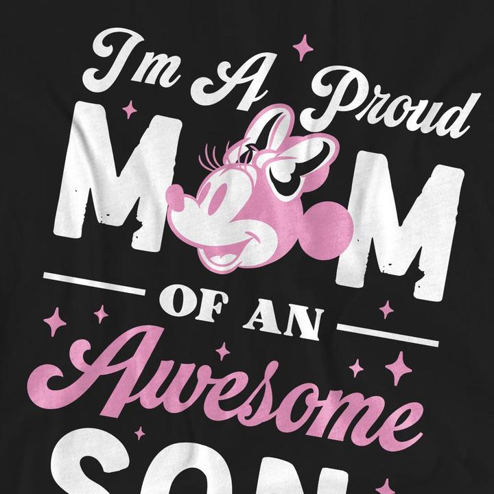Produktbild Minnie Mouse Proud Mom Awesome Son TShirt (S)