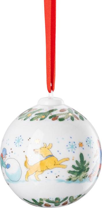 Produktbild Hutschenreuther Porzellankugel - Weihnachtskugel 2025 - Porzellankugel (1 -teilig)