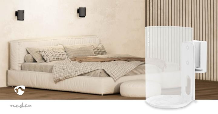 Actual product image Nedis Speaker holder - Compatible with: Sonos Era100 - wall - 3 kg - swivel/tilt - tiltable (1 pcs., Wall installation, Rotatable, Tiltable)