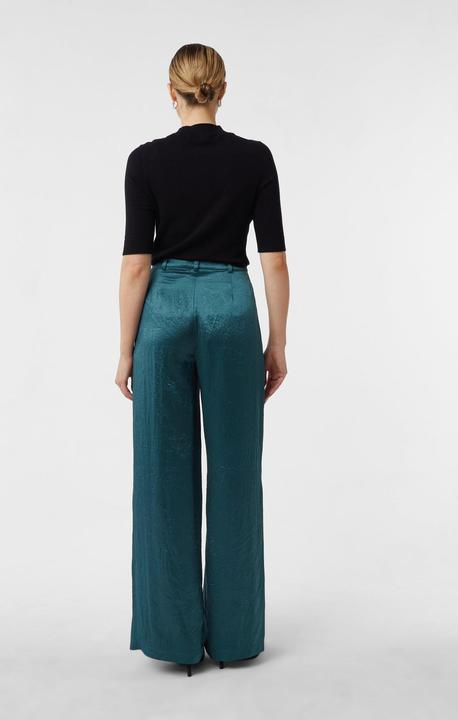 Produktbild Comma Hose Wide Leg Hose aus Crinkle-Satin (38)
