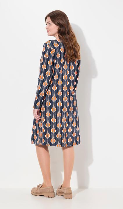 Produktbild Ulla Popken Sweatkleid, U-Boot-Ausschnitt, Langarm (46, 48)
