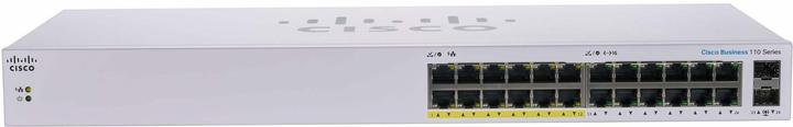 Actual product image Cisco PoE Switch CBS110-24PP-EU 24 Port (24 ports)