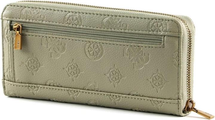 Productafbeelding Guess Helaina, Textile Wallet, 3-Sided Zip Fastening, SWPB8403460SAG, Gree