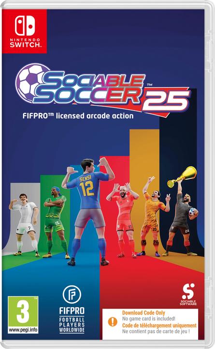 Immagine prodotto Tower Studios Sociable Soccer 25 (Code in Box) (Switch)