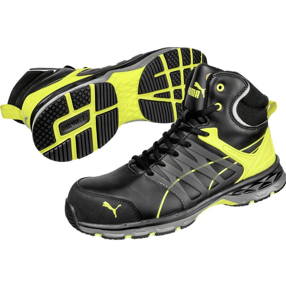 Puma, Sicherheitsschuhe, Sicherheitsstiefel VELOCITY YELLOW MID S3 ESD HRO SRC (S3, 41)