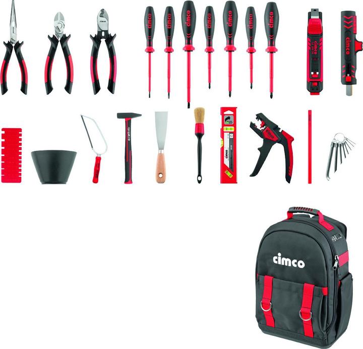 Actual product image Cimco Apprentice Backpack ECO 170400 (24 pieces)