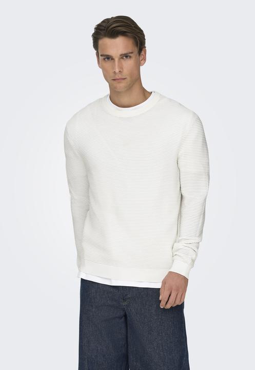 Produktbild Only & Sons Onsron Reg Ls Crew Neck Knit Noos (M)