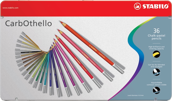 Produktbild STABILO CarbOthello (Mehrfarbig, 36 x)