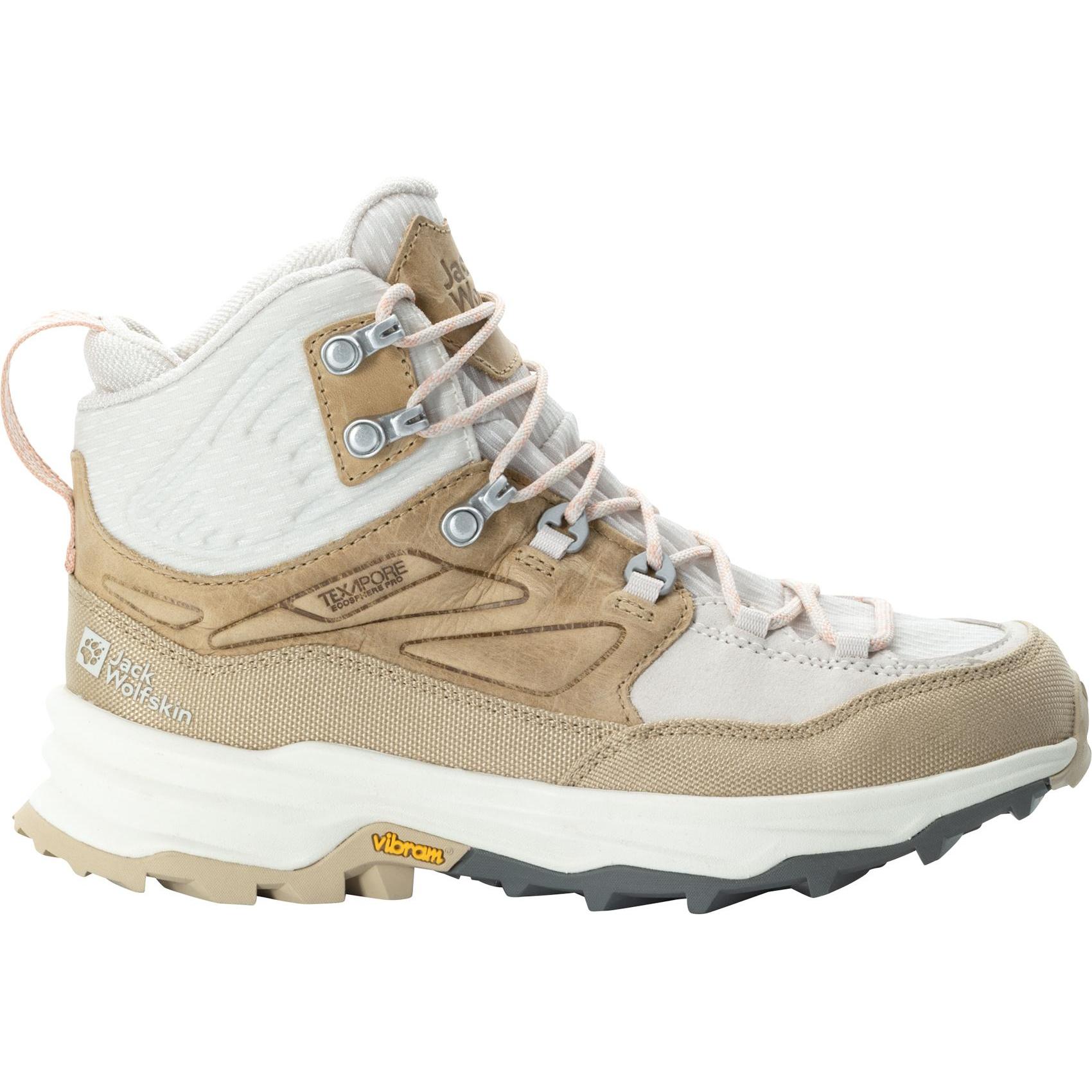 Jack Wolfskin, Damen, Wanderschuhe, Cyrox Texapore Mid W (36), Weiss