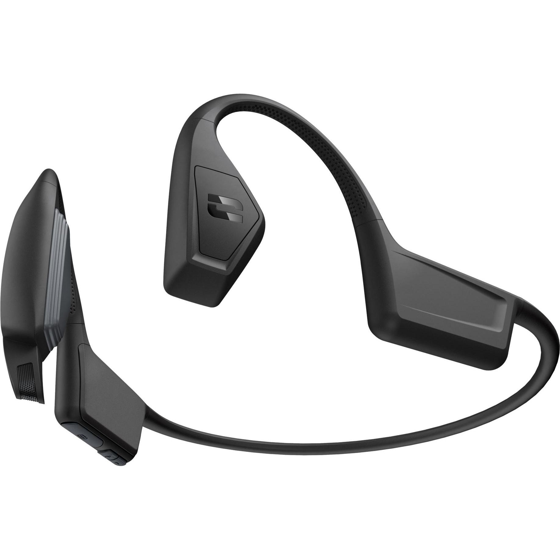 Crosscall X-Vibes - Bones Conduction Earphones (ANC, 14 h, Kabellos), Kopfhörer, Schwarz