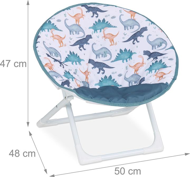 Actual product image Relaxdays Moonchair (High chair)