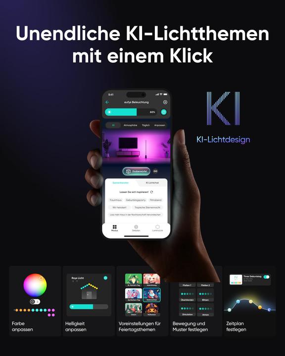 Actual product image eufy Indoor Floor Lamp E10 (1700 lm)