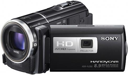 Produktbild Sony HDR-PJ260, FullHD, Beamer, 30x Zoom, 16GB