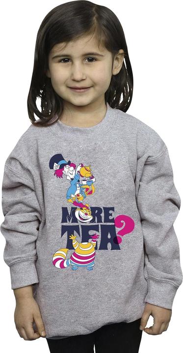 Produktbild Disney Mädchen Alice im Wunderland Mehr Tee Sweatshirt (128)