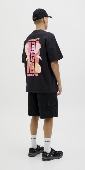 Actual product image Jack & Jones Rückenprint Rundhalsausschnitt T-shirt T-shirt (L)