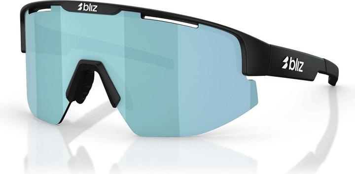 Actual product image Bliz Matrix Small (Mat Black, Smoke Ice Blue)