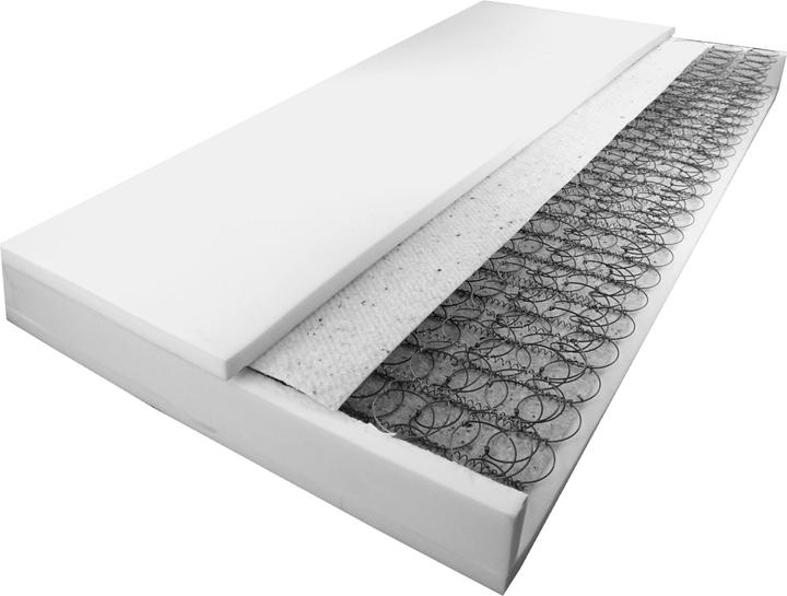 AM Qualitätsmatratzen Bonellfederkernmatratze (Noyau de printemps, 140 x 200 cm)