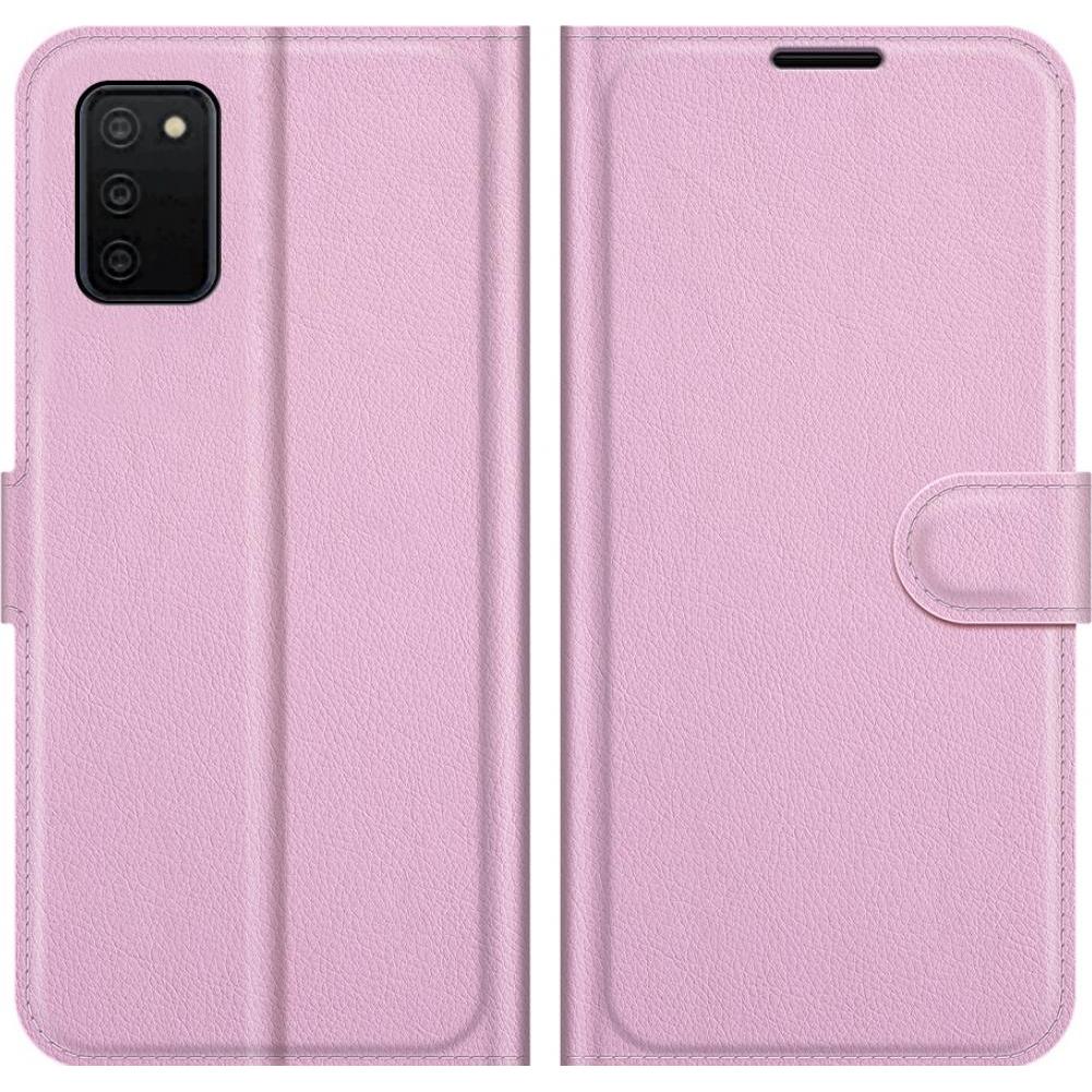 Screenguard Samsung Galaxy A03s Leather Guard Lederhülle (Samsung Galaxy A03s), Smartphone Hülle, Rosa