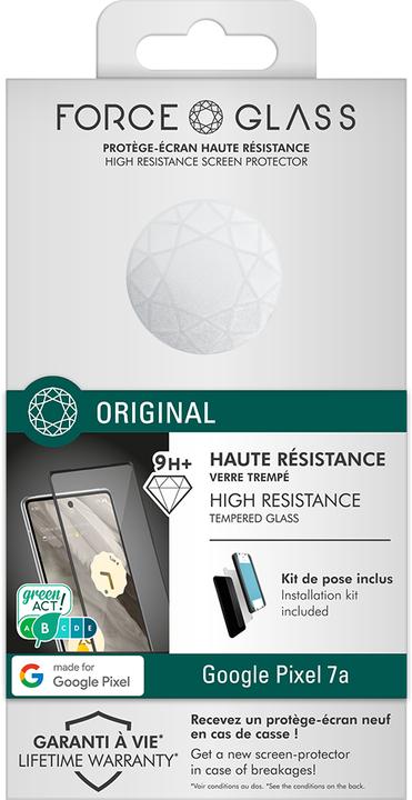 Actual product image Bigben Connected Glass screen protector (1 Piece, Google Pixel 7a)