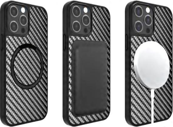 Produktbild 4smarts Carbon mit UltiMag (Apple iPhone 13 Pro Max)