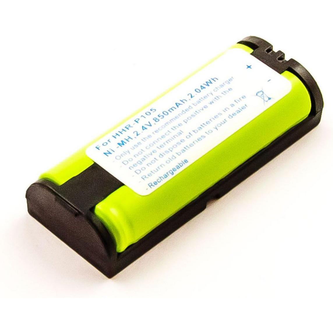 AGI 73324 - Akku - PANASONIC HHR-P105 - Schwarz - Nickel-Metallhydrid (NiMH) - 850 m, Telefon Zubehör