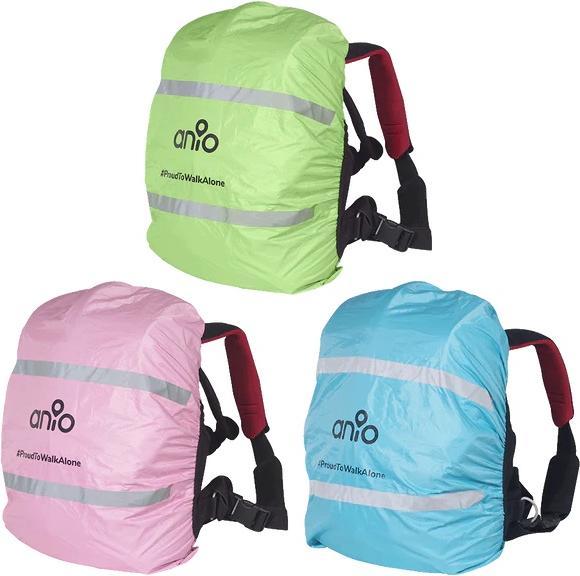 Produktbild Lupus-Electronics ANIO Regenschutz f?r Schulrucksack, blue