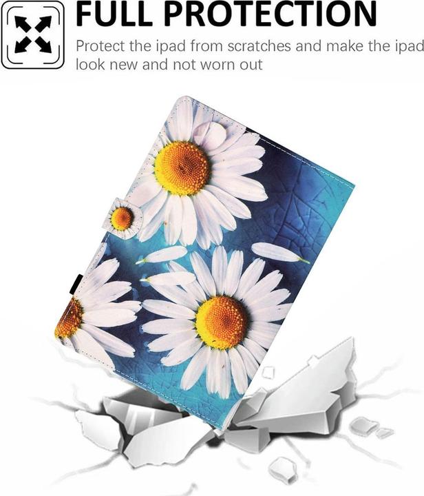 Produktbild König Design Schutz Tablet Hülle für Samsung Galaxy Tab S8 Case Cover Tasche Bumper Wallet (Galaxy Tab S8)