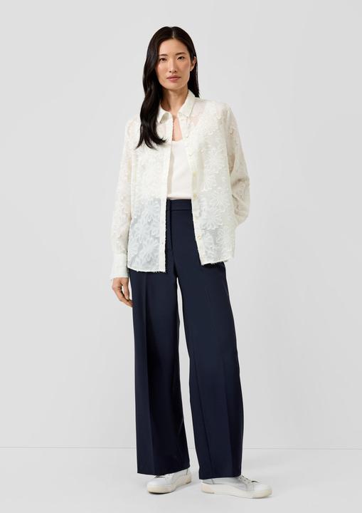 Immagine prodotto s.Oliver Bluse Elegante Chiffon-Bluse mit floralem Muster und Knopfleiste (38)