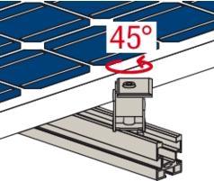 Image du produit Fischer Mittel/Endkl. Uni.vorm. PM U 30-50 AL sw (50 mm)