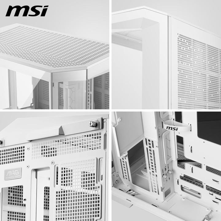 Produktbild MSI MAG PANO 100L PZ WHITE (ATX, Mini-ITX)