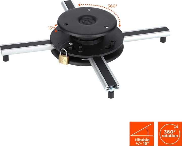 Produktbild Celexon PS Ultraflat - Klammer für Projektor (Decke)