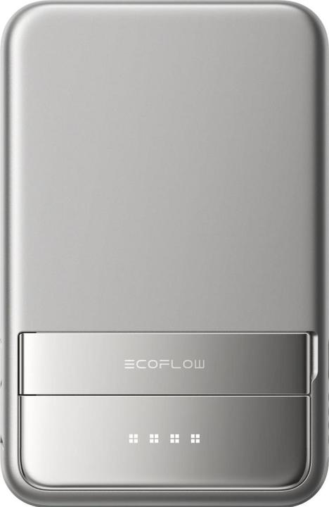 Actual product image EcoFlow RAPID Magnetic Powerbank silver 5,000mAh (5000 mAh, 30 W, 19.34 Wh)