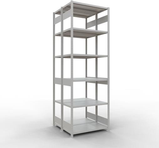 Actual product image Schulte Lagertechnik Double basic shelf MULTIplus250