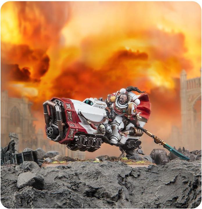 Actual product image Games Workshop Warhammer 40k - White Scars Suboden Khan (Plastic)