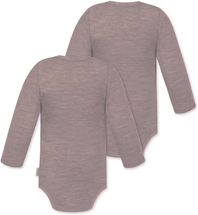 Produktbild Normani 2er Pack Baby Merino Langarmbody „Tuai" - 9397 (86)
