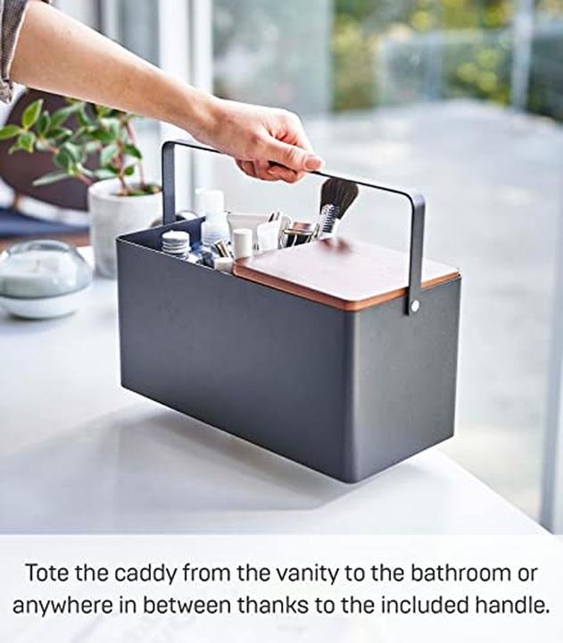 Actual product image Yamazaki Make-up box TOWER