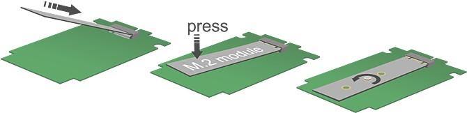 Produktbild Delock M.2 NGFF zu mSATA Adapter
