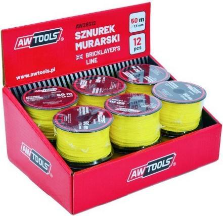 Actual product image Awtools SZNUREK MURARSKI 100m / 1,5mm 12szt. (100 m)