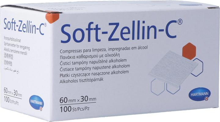 Produktbild IVF Hartmann Alkoholtupfer 60x30mm (100 Stk)