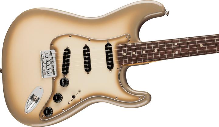 Produktbild Fender Kotflügel 70. Jubiläum Vintera II Stratocaster, Antigua RW mit Koffer (E-Gitarre, Rosenholzgriffbrett, Erlenholzkörper, Ahornhals)