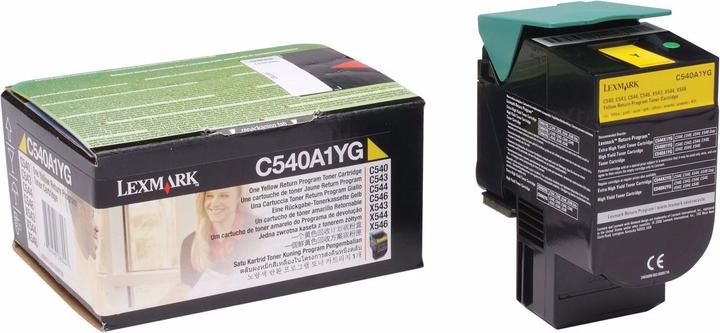 Immagine prodotto Lexmark C540a1yg (Y)