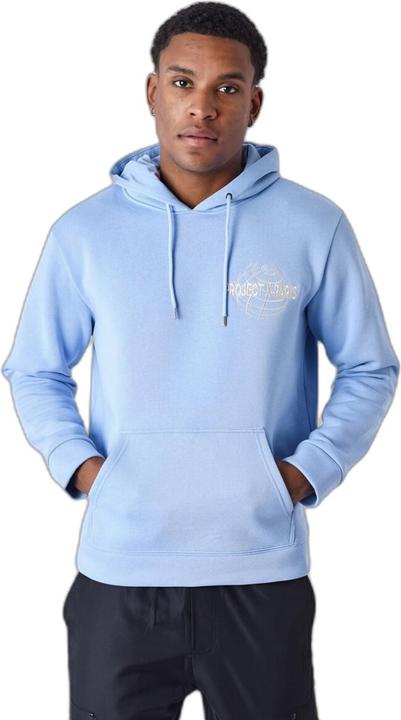 Project X Paris Kapuzen-Sweatshirt mit Weltkarten-Motiv (M)