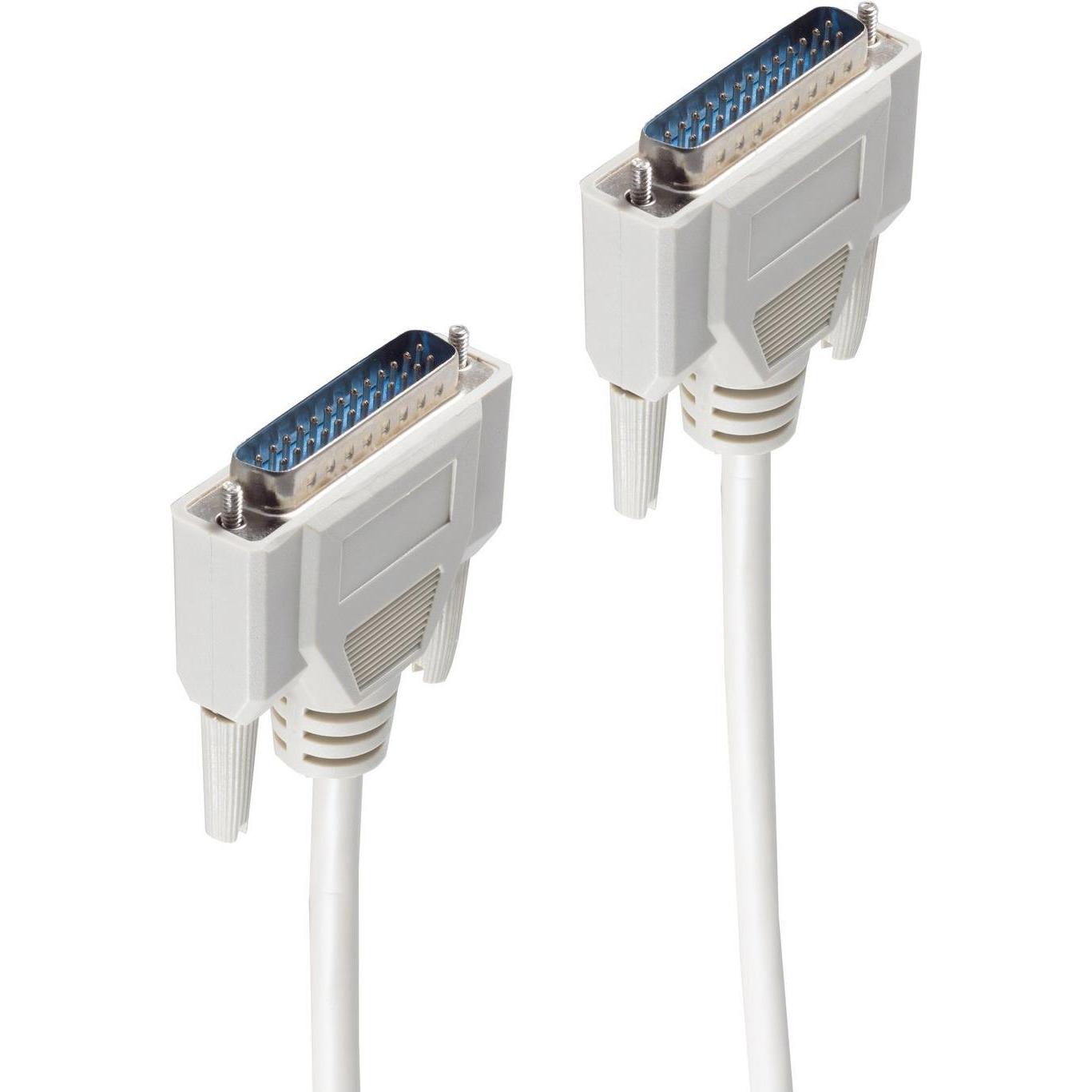 Shiverpeaks -BASIC-S--SUB-D Anschlusskabel, 2 x 25-pol. Sub D-Stecker, mit vergossenen Gehäusen, 3,0m (3 m), Schnittstel...