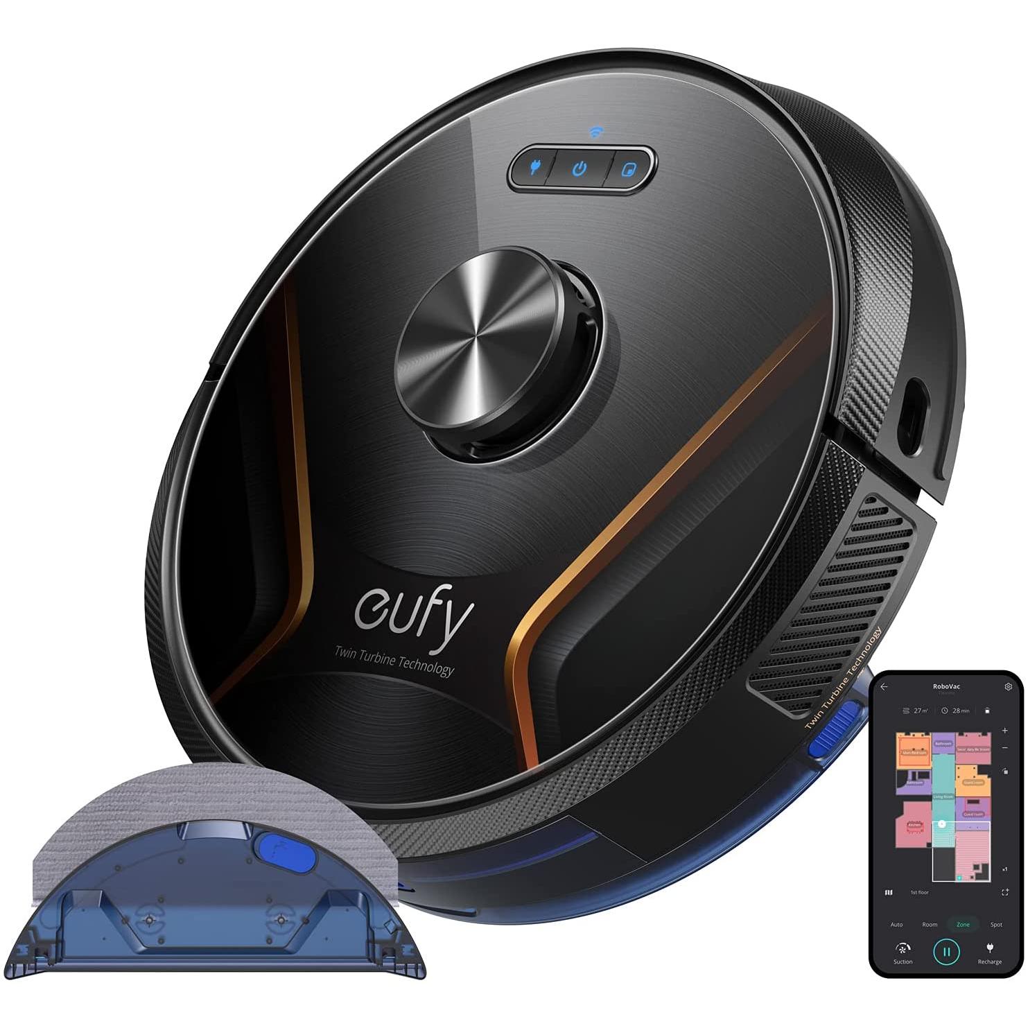eufy Clean RoboVac X8, Staubsauger Roboter, Schwarz